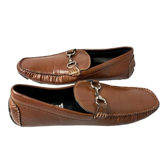 Unlisted by Kenneth Cole Men’s Brown Slip On Driver Shoes Size 10.5 M - Picture 9 of 13